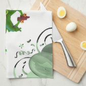 St Patrick's Day Kitchen Handtuch (Viertel Falte)