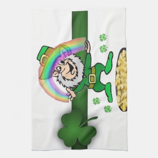 St Patrick's Day Kitchen Handtuch (Vertikal)