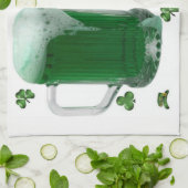 St. Patrick's Day Kitchen Handtuchbeer Geschirrtuch (Gefaltet)