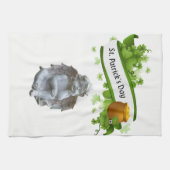 St. Patrick's Day Kitchen Handtuchhalter Angel Geschirrtuch (Horizontal)