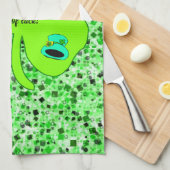 St Patrick's Day Kitchen Handtuchhandtuch Kleeblat Geschirrtuch (Viertel Falte)