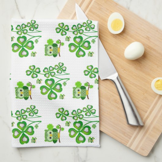 St. Patrick's Day Kitchen Handtuchschale Geschirrtuch (Viertel Falte)