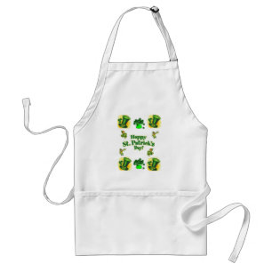 St. Patrick's Day Kitchen Schürze