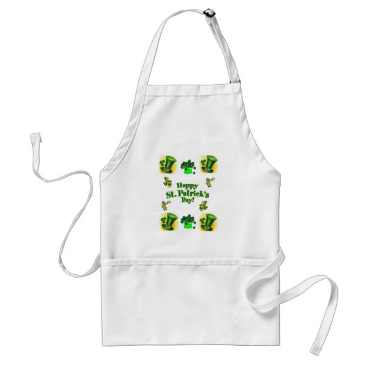 St. Patrick's Day Kitchen Schürze (Vorne)