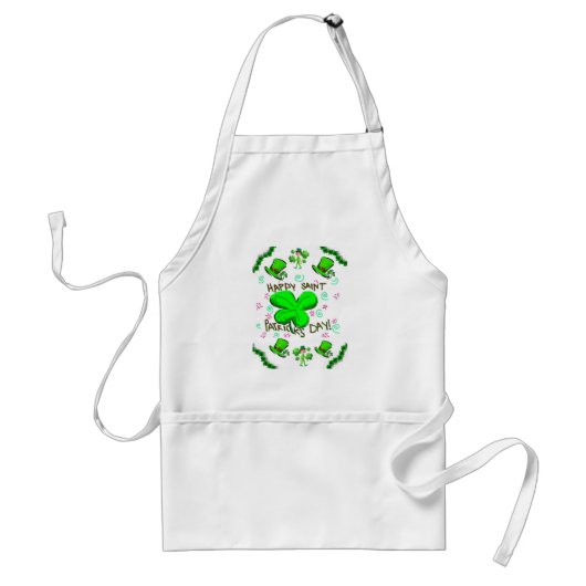 St. Patrick's Day Kitchen Schürze (Vorne)