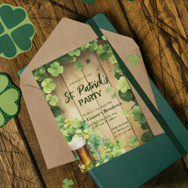 St. Patrick's Day | Klee | PARTY EINLADUNG
