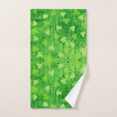 St Patrick's Day Kleeblatt Badezimmer Handtuchshau Badhandtuch Set (Handtuch)