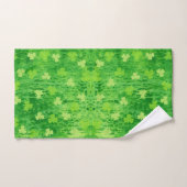 St Patrick's Day Kleeblatt Badezimmer Handtuchshau Badhandtuch Set (Handtuch)