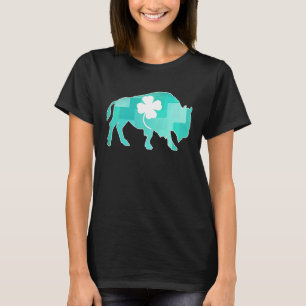 St Patricks Day Kleeblatt Bull Irish Saint Paddy's T-Shirt