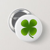 St. Patrick's Day - Kleeblatt Button (Vorne & Hinten)