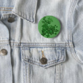 St. Patrick's Day Kleeblatt Button (Beispiel)