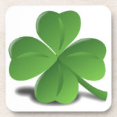 St. Patrick's Day Kleeblatt Clover Cork Untersetze Untersetzer (Vorderseite)
