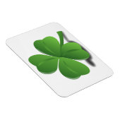 St. Patrick's Day Kleeblatt Clover Flexible Magnet (Rechte Seite)