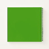 St. Patrick's Day Kleeblatt Clover Lucky Green Bee Notizblock (Rückseite)