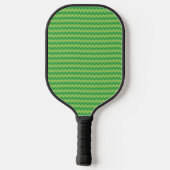 St. Patrick's Day Kleeblatt Clover on green Pickleball Schläger (Rückseite)