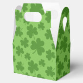 St Patrick's Day Kleeblatt Clover Pattern Geschenkschachtel (Geöffnet)