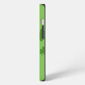 St Patrick's Day Kleeblatt Clover Pattern iPhone Hülle (Linke Seite)
