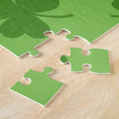 St Patrick's Day Kleeblatt Clover Pattern Puzzle (Seite)