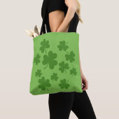 St Patrick's Day Kleeblatt Clover Pattern Tasche (Von Nahem)