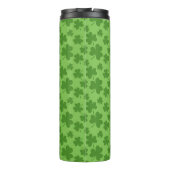 St Patrick's Day Kleeblatt Clover Pattern Thermosbecher (Rückseite)