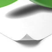 St. Patrick's Day Kleeblatt Clover Poster (Ecke)