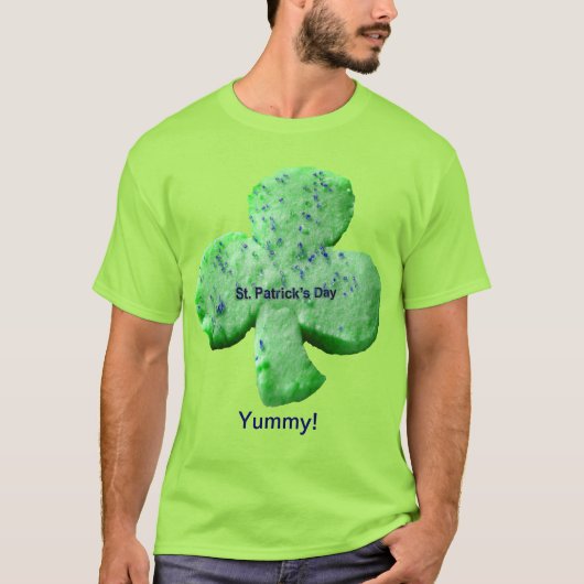 St. Patrick's Day Kleeblatt Cookie Unisex T-Shirt (Vorderseite)