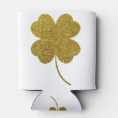 St. Patrick's Day Kleeblatt Dosenkühler (Rückseite)