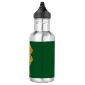St. Patrick's Day Kleeblatt Edelstahlflasche (Rechts)