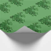St. Patrick's Day Kleeblatt Geschenkpapier (Ecke)