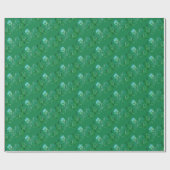 St. Patrick's Day Kleeblatt Geschenkpapier (Flach)