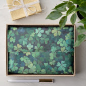 St. Patrick's Day Kleeblatt Green Clover Seidenpapier (Geschenk)