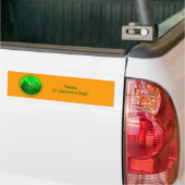 ST. PATRICK'S DAY KLEEBLATT Green Gold Autoaufkleber (Auf Lkw)