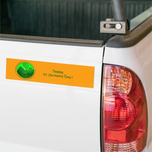 ST. PATRICK'S DAY KLEEBLATT Green Gold Autoaufkleber (Auf Lkw)