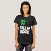 St Patricks Day Kleeblatt Guitar Saint Pattys Boys T-Shirt (Vorne ganz)