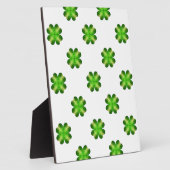 St. Patrick's Day Kleeblatt Hintergrund Fotoplatte (Seite)