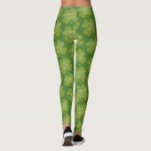 St Patricks Day Kleeblatt - ich pinch - Back Leggings (Rückseite)