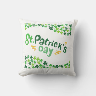 St. Patrick's Day, Kleeblatt, irisch Kissen