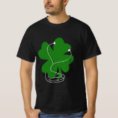 St. Patrick's Day Kleeblatt - iRisches Kleeblatt T-Shirt (Vorderseite)