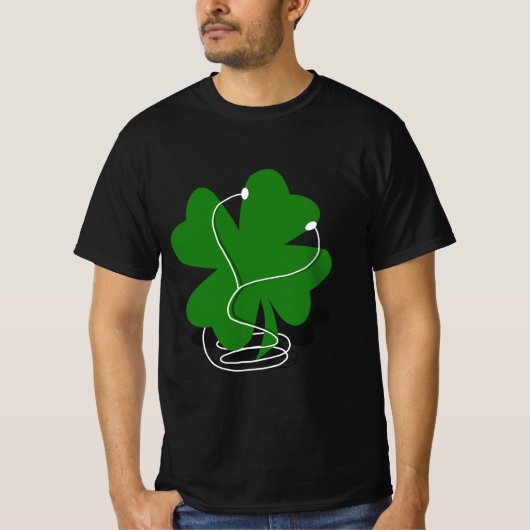 St. Patrick's Day Kleeblatt - iRisches Kleeblatt T-Shirt (Vorderseite)