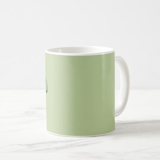 St. Patrick's Day Kleeblatt Irish Let's Get Lucked Kaffeetasse (VorderseiteRechts)