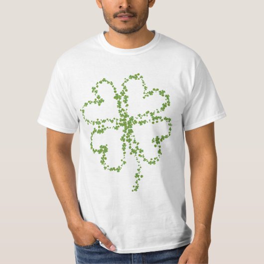 St. Patrick's Day Kleeblatt Irish Lucky Clovers T-Shirt (Vorderseite)