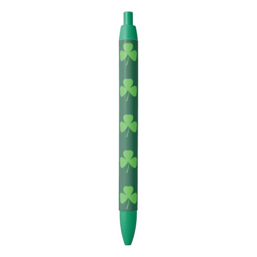 St. Patrick's Day Kleeblatt Irish Pen Geschenk Kugelschreiber (Vorderseite Vertikal)