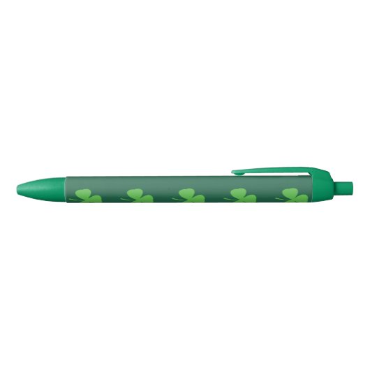 St. Patrick's Day Kleeblatt Irish Pen Geschenk Kugelschreiber (Oberseite)
