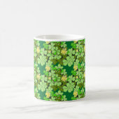St Patricks Day Kleeblatt Kaffeetasse (Mittel)