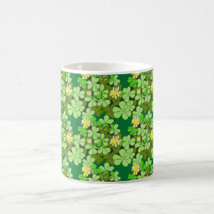 St Patricks Day Kleeblatt Kaffeetasse