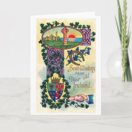 St. Patrick's Day, Kleeblatt Karte