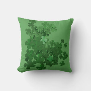 St. Patrick's Day Kleeblatt Kissen