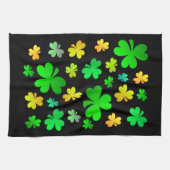 St. Patrick's Day Kleeblatt Küche Handtuch (Horizontal)