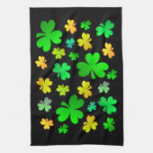 St. Patrick's Day Kleeblatt Küche Handtuch (Vertikal)