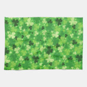 St. Patrick's Day Kleeblatt Küche Handtuch (Horizontal)